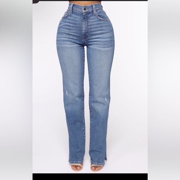 High waist jeans (Fashion Nova NWT) - Picture 2 of 5